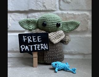 Free Baby Yoda Crochet Pattern