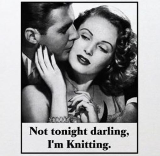 No TOnight KNitting