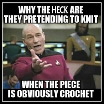 Pretending To Knit